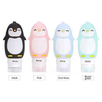 

Multicolor Silicone Filling Bottle Cute Shape Travel Packing sub Empty Bottle lotion Shampoo Cup Box Storage Makeup Containers