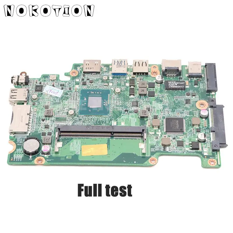 NOKOTION NBMRL11001 NB.MRL11.001 For Acer aspire ES1-111 E3-112 V3-112P Laptop motherboard DA0ZHKMB6C0 MAIN BOARD DDR3 | Компьютеры и