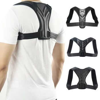 

Compact Posture Corrector Men Women Adjustable Upper Back Straightene Brace Clavicle Support Neck Shoulder Back Pain Relief