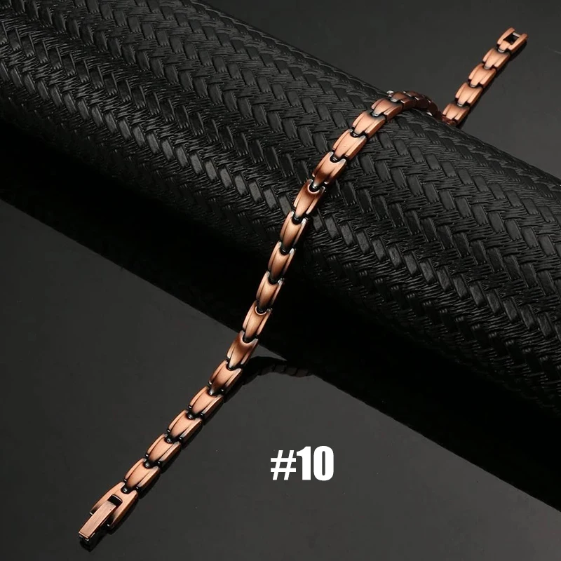 Vintage Copper Magnetic Bracelets For Women Pain Relief Pure Copper Adjustable Bio Energy Blood Pressure Accessory Bracelet