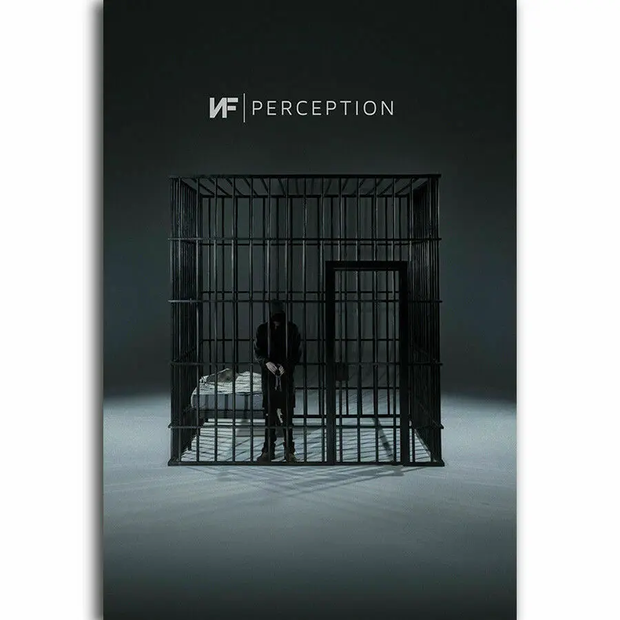 NF Perception Album Cover Rapper Hip Hop Poster 24x36 30in K34 