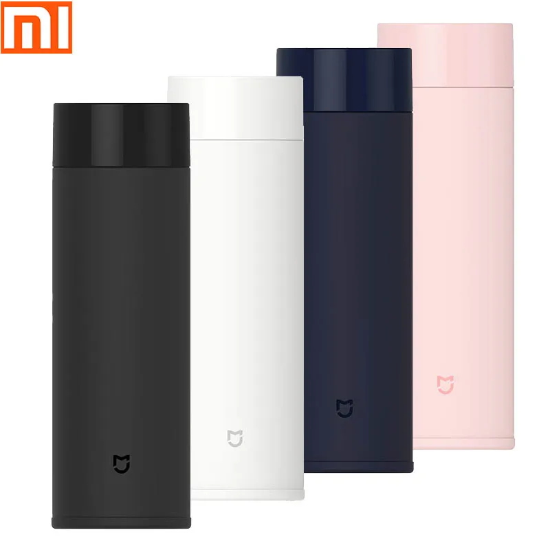 Оригинальная кружка для воды xiaomi mi home, термос, простая, модная, Студенческая, бизнес, Настольная поверхность, красивая чашка, 4 цвета, для путешествий, портативная