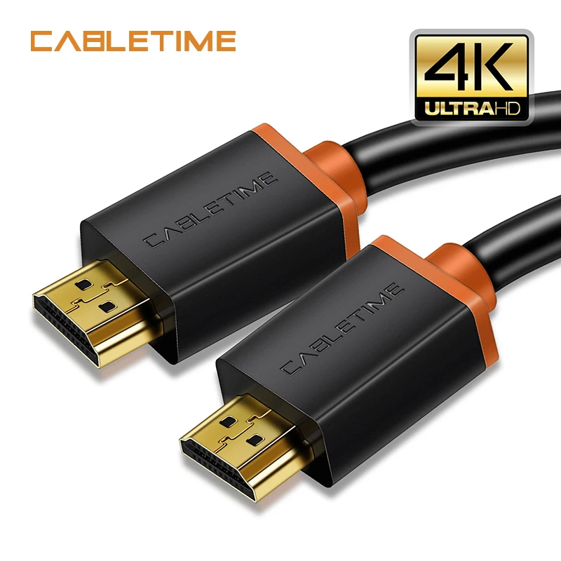 Кабель-переходник Cabletime Thunderbolt HDMI 2.0 4K 60 Гц 1-3 м 5 | Электроника