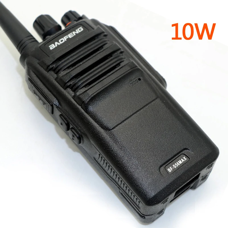 

Baofeng BF-S56 MAX walkie talkie UHF 400-480MHz 10W IP67 Waterproof CB Radio 16CH VOX BFS56MAX transceiver for contruction