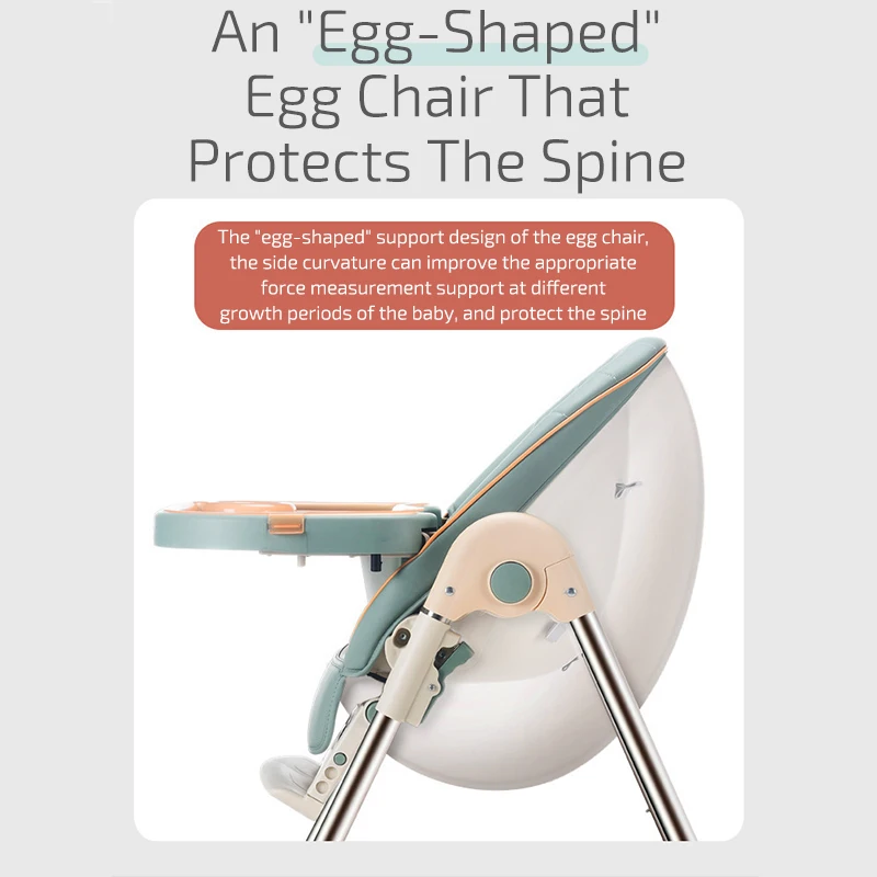 egg shaped high chair baby