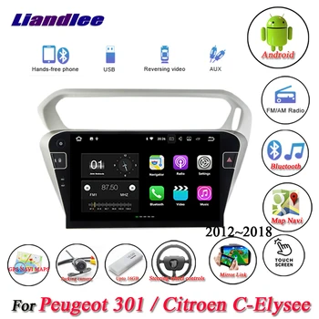 

Liandlee Car Android System For Peugeot 301 / For Citroen C-Elysee Radio GPS Navi MAP Navigation Screen Multimedia NO DVD Player