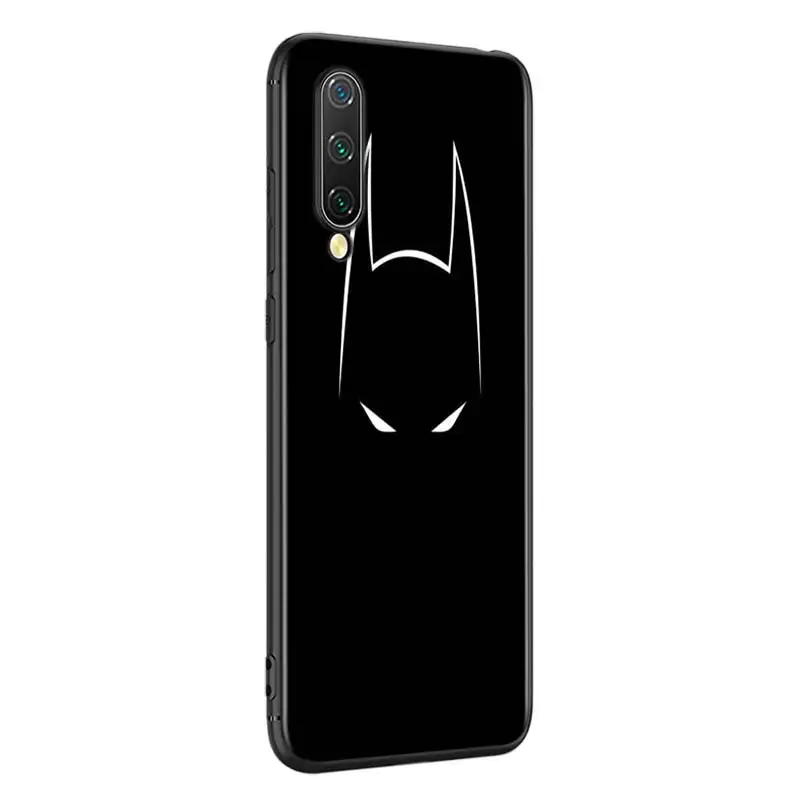 Черный чехол с героями комиксов Марвел, Бэтмен Мстители для Xiaomi Mi A3 A2 A1 5X6X6 8 9 Lite 9SE CC9 F1 9T 9TPro Play чехол для телефона