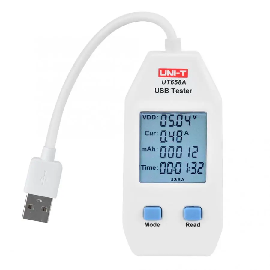 Uni-t lcd USB тестер измерительный вольтметр амперметра цифровой тестер мощности питания метр амперметр