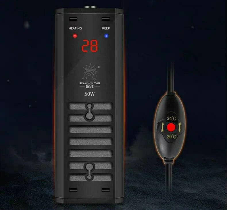 Нагревательный стержень для аквариума PTC dragon fish tank нагревательный стержень автоматическая постоянная температура аквариумная черепаха резервуар для тропических рыб