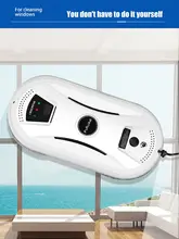  Robot nettoyeur de vitres pour la maison, aspirateur électrique Intelligent avec télécommande et essuie-glace 