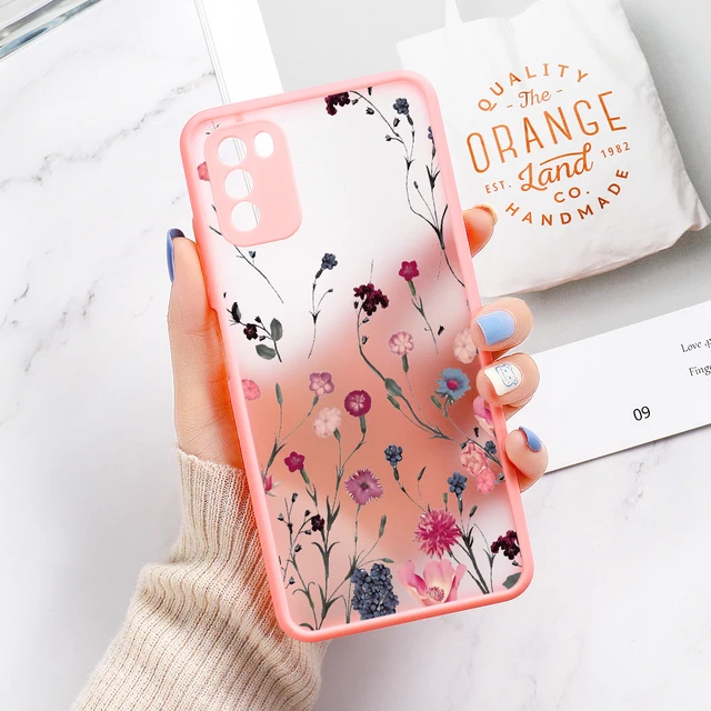 S22 Ultra Case for Samsung A52 Case A12 A51 A32 Flower Cover Samsung S21 Plus S20 FE Galaxy A53 A50 A71 A21S A22 A31 A72 Fundas 1OA70