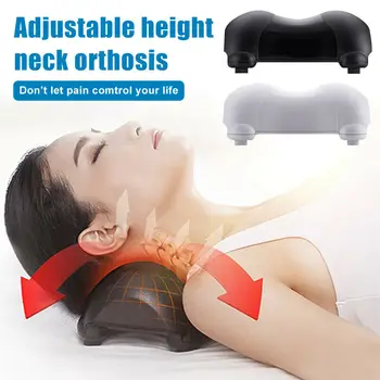 

Brighter Up Neck Correction Massage Pillow Posture Masseger Support Lumbar Pain Relief Pillow Adjustable Height Bedroom Pillow