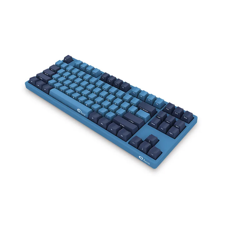 Проводная клавиатура AKKO 3087SP Ocean Star игровая 87 клавиш Type C переключатель Cherry MX PBT