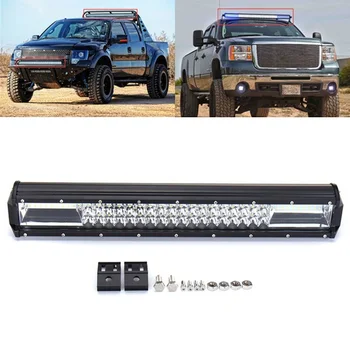 

66960LM 324W Led Light Bar 324W Led Strip Bar 54pcs Led Chip for Offroad SUV ATV Tractor Boat Trucks Excavator12V 24V Work Light