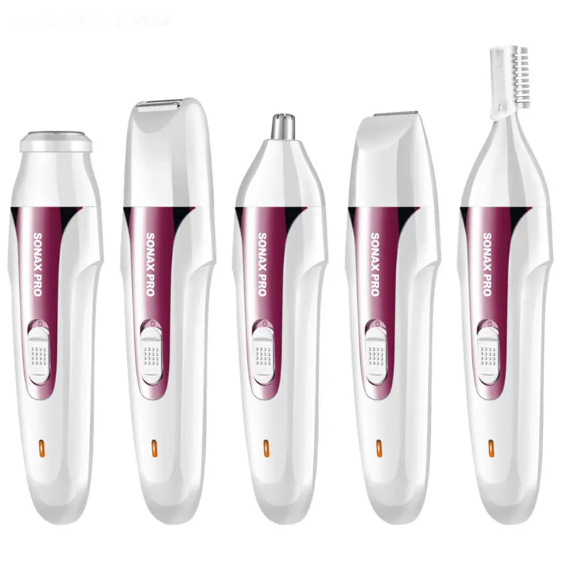 USB Водонепроницаемый инструмент для удаления волос бровей, подмышек, тела, лица, шеи, ног, женский многофункциональный электрический прибор для удаления волос на теле