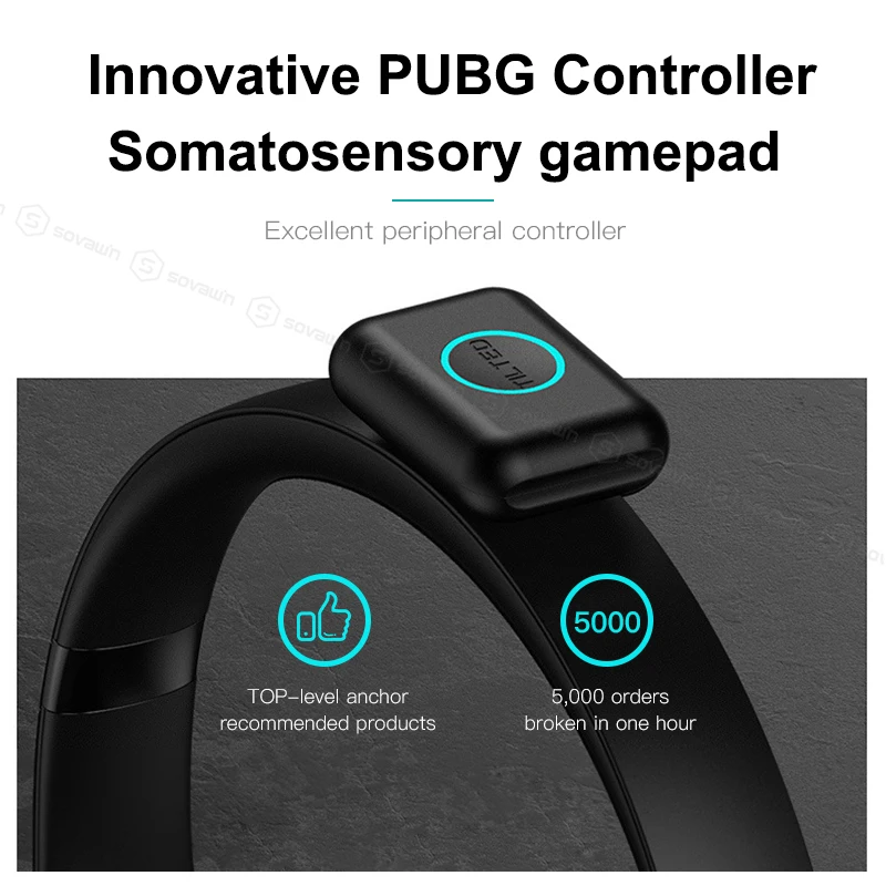 Для PUBG Gaming Somato sensor y вспомогательный контроллер отношения джойстик носимый человеческий датчик гравитации PC игра вспомогательная ручка
