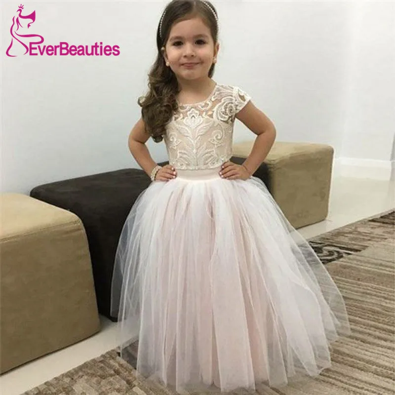 short sleeve flower girl dresses