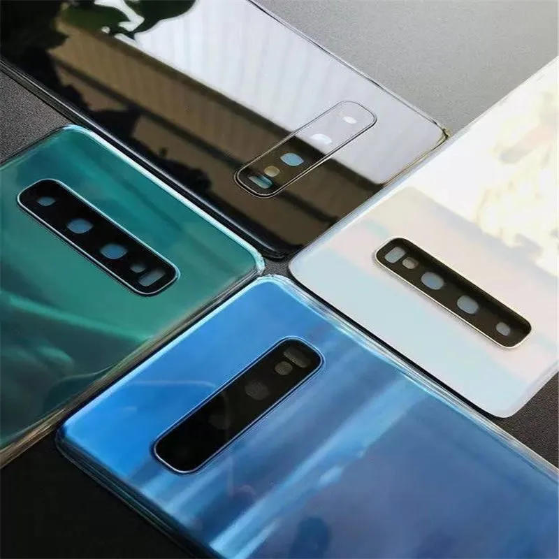 Samsung Galaxy S10 S10plus S10e G9700 G9750 G970 задняя крышка для аккумулятора стеклянная крышка samsung S10 оригинальная задняя крышка