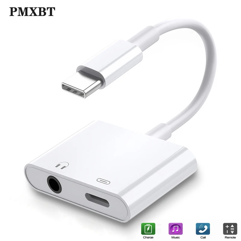 Тип C адаптер для Huawei P20 P30 Samsung S10 S9 Xiaomi Redmi Note 8 mi9 USB до 3 5 мм разъем наушников на