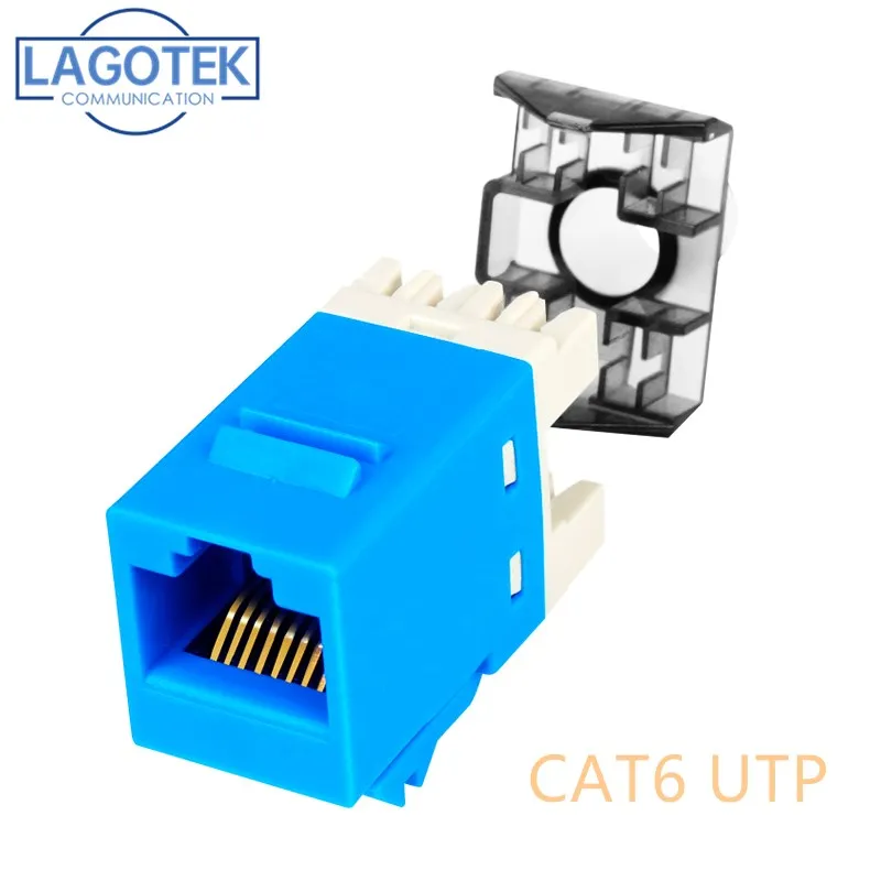 10/50/100 шт. Gigabit CAT6 UTP RJ45 разъем модуль информационный компьютерный выходной сетевой