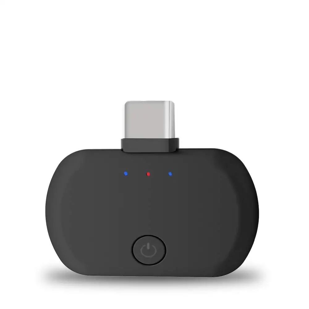 Bluetooth 5,0 Aptx LL низкая задержка стерео usb type C музыкальный передатчик беспроводной аудио адаптер для nintendo Switch PS4 Macbook PC - Цвет: Black