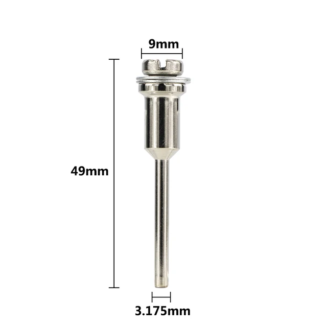 Mandril de hoja de sierra XCAN, 5 uds., 3.175mm(1/8 pulgadas), varilla de extensión de disco de corte, varilla conectiva para Dremel, accesorios de herramienta de potencia rotativa 2