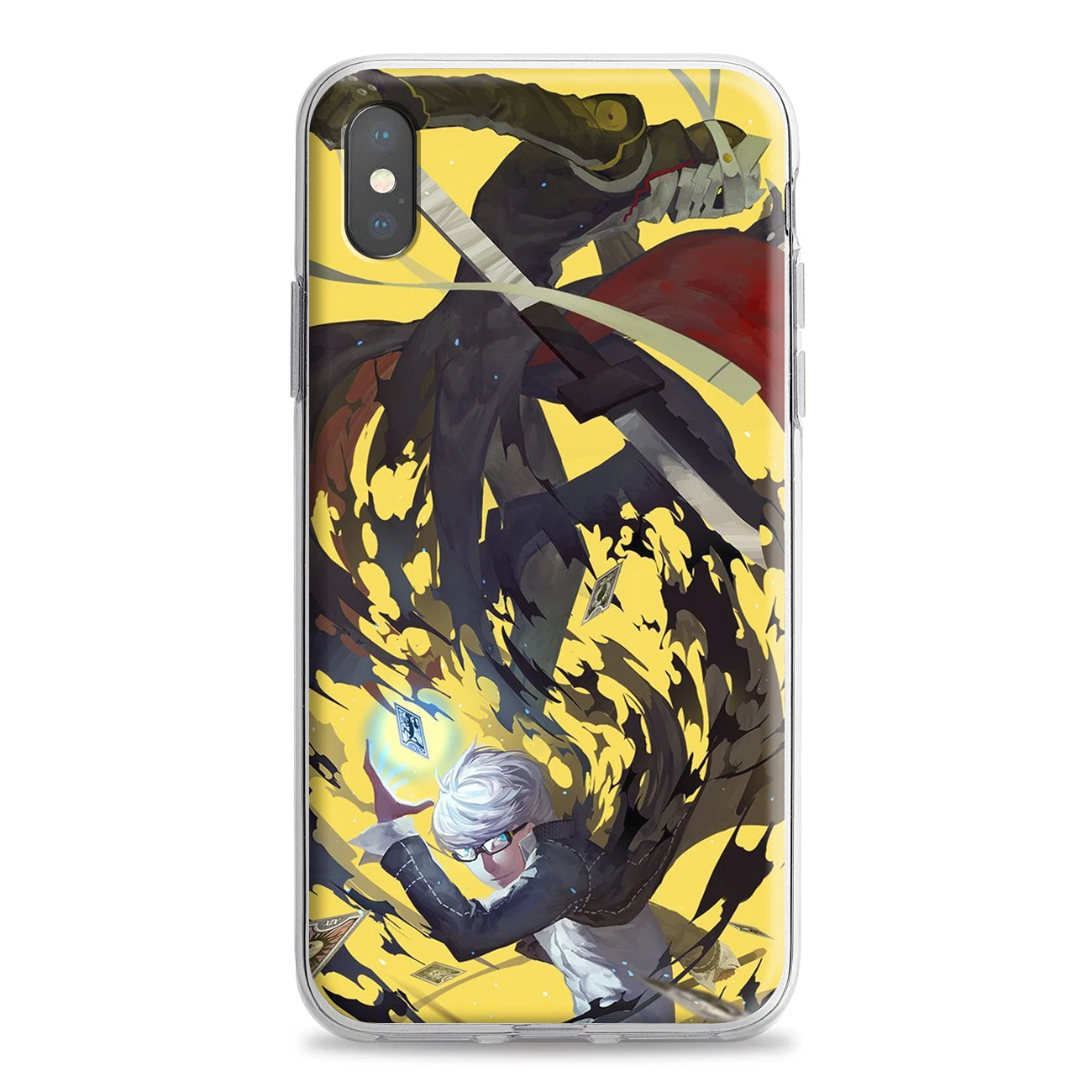 Силиконовый чехол Persona 4 для Apple iPhone 12 Mini 11 Pro SE XS X XR Max 8 7 6S 6 Plus 5S|Бамперы| |