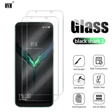 2 uds vidrio templado para Xiaomi Black Shark 2 Protector de pantalla para Xiaomi Black Shark 2 Pro película protectora de vidrio(China)