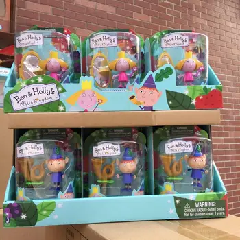 

New Ben Holly Action Figure PVC Figurines Ben and Holly Mini Figures Toys Kids Gift