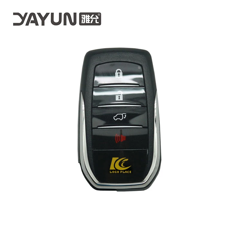 5 шт. для Toyota SW4 (Fortuner) 3 + 1 кнопочный смарт-ключ умный корпус дистанционного