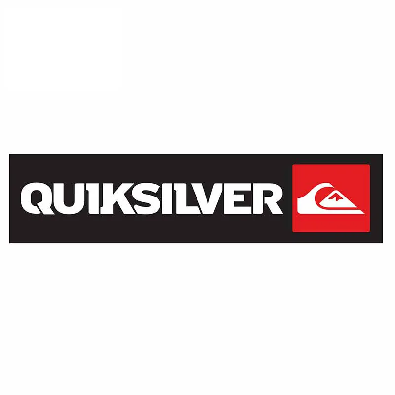 

Quiksilver Waterproof Decal DIY Car Stickers Anime Waterproof Scratch-proof Vehicle JDM Car Accessories KK13*3cm