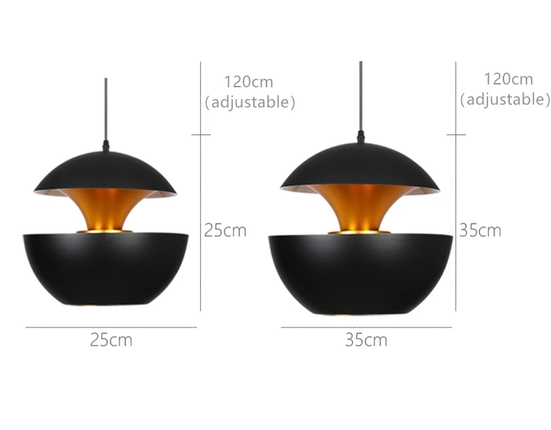 wagon wheel chandelier Modern Apple Led Chandelier Black White E27 Lampshade for Dining Room Tables Kitchen Bedroom Pendant Lights Home Decor Fixture black and gold chandelier