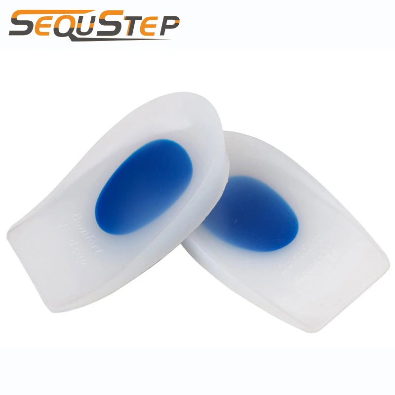 Super Soft Medical Silicone Gel Heel Pad Cushion Calcaneal Spur Heel Spur ACHILLES Shock Absorption Cup Insole Insert