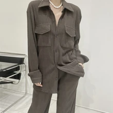 

Womem Casual Solid Tracksuit Spring Summer Two Piece Pant Suits YShirt Tops Fashion Lounge Wear