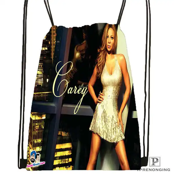 Изготовленный На Заказ Брюс-Спрингстин-@ 02-походная сумка на шнурке милый рюкзак для детей(черная спинка) 31x40 см#180611-03-118