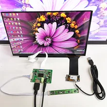 13.3 calowy wyświetlacz pojemnościowy moduł dotykowy kit1920x1080 IPS HDMI moduł LCD samochód Raspberry Pi 3 10 punkt pojemnościowy Monitor dotykowy