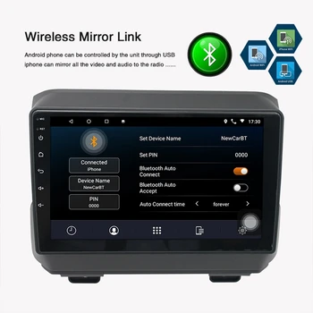 

for Jeep Wrangler 4 JL 2018 2019 Car Radio Multimedia Video Player Navigation GPS 1+16G Android 8.1 No 2Din Dvd