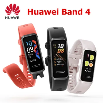 

Huawei Band 4 Smart Wristband Heart Rate Monitor Smartband USB Plug Charge Health Monitor Smart Watch