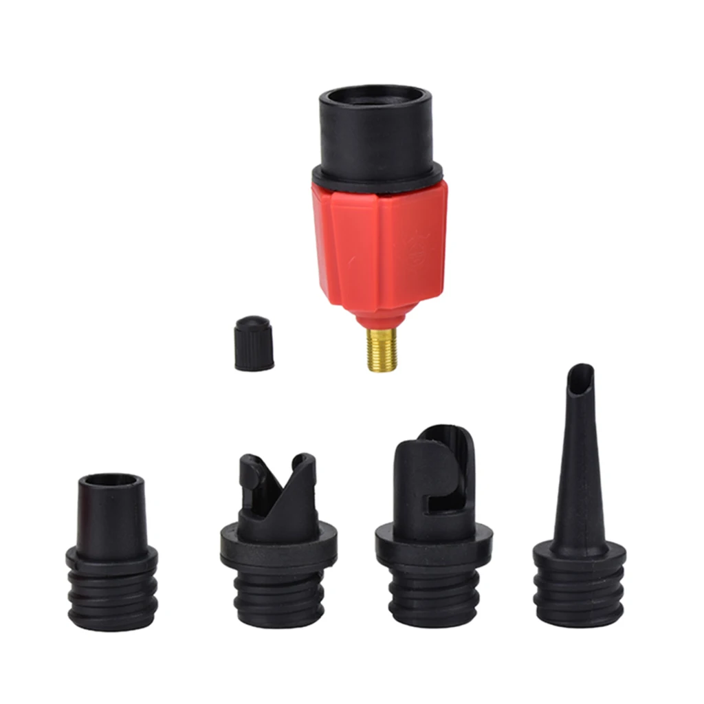 

4 in 1 Inflatable Boat Kayak Pump SUP Pump Adaptor Connector Air Valve Adapter for Canoe Paddle Board Rubber Raft