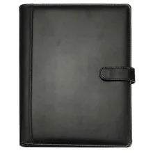 Черный A4 Конференц-папка для руководителя портфель из искусственной кожи папка для бумаг-SCLL