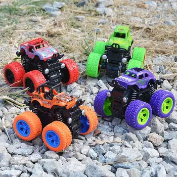 

Kuulee Shockproof Four-Wheel Drive SUV Child Boy Vehicle Model Car Anti Crash RC Car