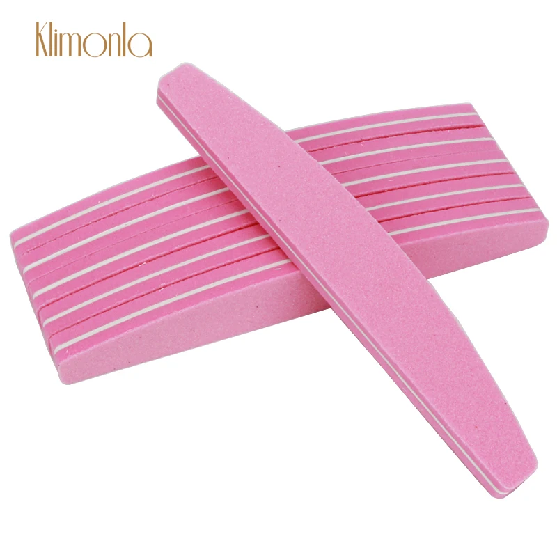

5Pcs/Lot Pink Washable Nail File 100/180 Grit Buffing UV Gel Beauty Nail Tools Sponge Buffer Block Salon Nail Art Accessories