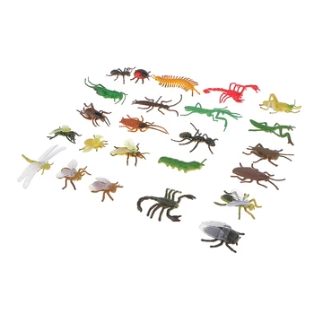 24x plastikowy Model owadów skorpion pszczoła mrówki zabawki edukacyjne dla dzieci tanie i dobre opinie MATERNITY W wieku 0-6m 7-12m 13-24m 25-36m 4-6y 7-12y 12 + y CN (pochodzenie) Zwierzęta i Natura as described none