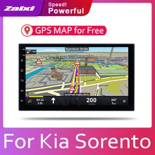 ZaiXi 7 HD 1080P ips ЖК-экран Android 8 Core для Kia Sorento 2002~ 2009 автомобильный радиоприемник BT 3G4G wifi AUX USB GPS Navi мультимедиа