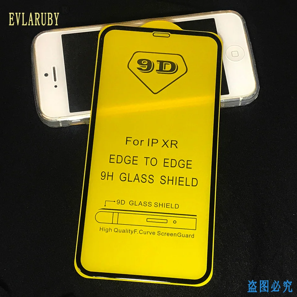 9D tempered glass for iphone XR Xs 11 Pro MAX glass on the for iphone 7 6 X 6s 8 plus protective glass on for iPhone x 8 7 6 6s