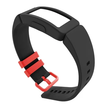 

Smart Bracelet Wear Resistant Watch Strap Silicone Replacement Pin Buckle Fashion Accessories Soft for FitBit Inspire Ace 2