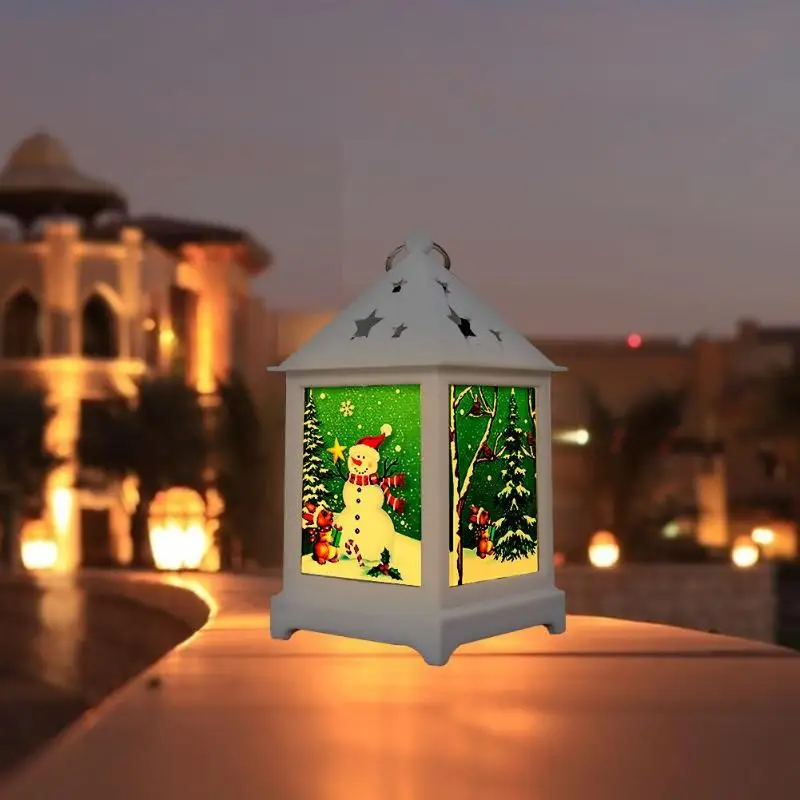Светодиодный светильник для чая свечи клетка Рождественская елка украшения дома висячие украшения поддержка прямой доставки