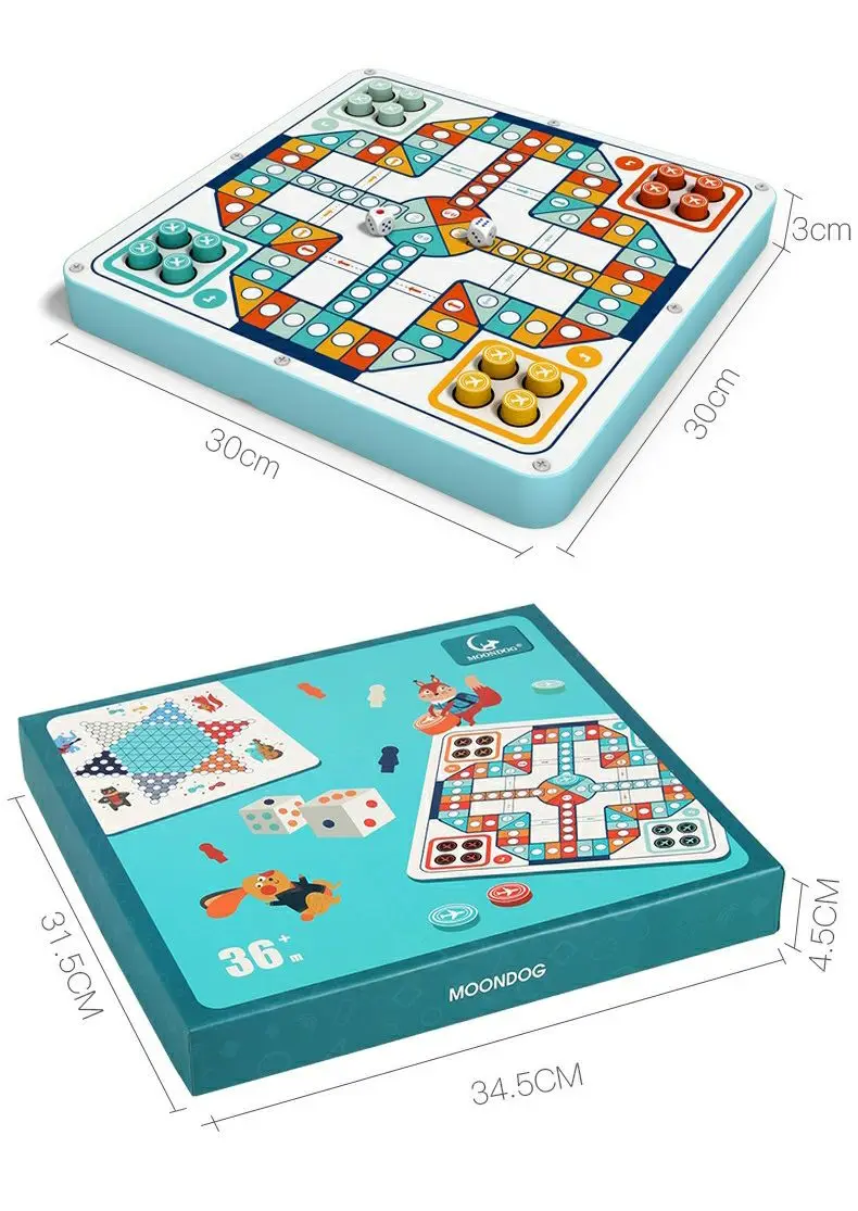 Летающие шахматы шашки Gobang Snake Chess животных игра на шахматной доске мульти