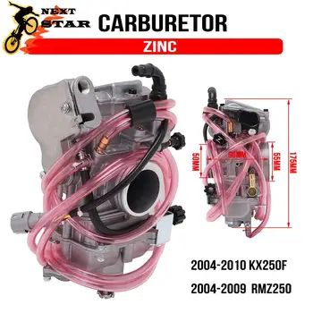 

Motorcycle Zinc Carburetor Carburador 48mm With Power Jet For FCR-MX38 MX 38 For Suzuki RMZ250 RMZ Kawasaki KX250F KXF 2004-2010