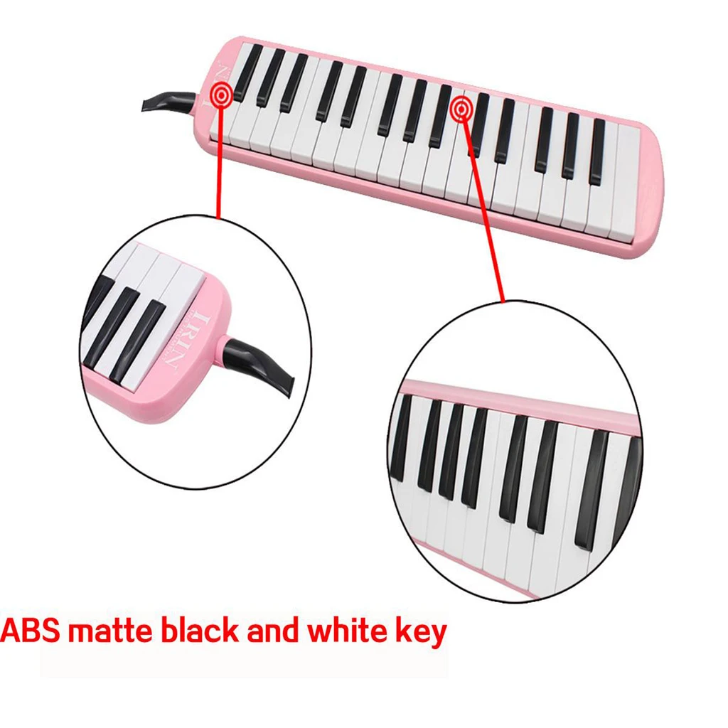 Comfortable New 32 Piano Keys Melodica w/ Carrying Bag Shoulder Strap for Kids Children